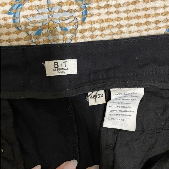 Essentials by DXL Classic Black Trousers - Picture 5 of 6